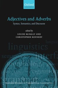 cover of the book Adjectives and Adverbs: Syntax, Semantics, and Discourse