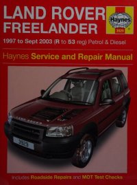 cover of the book Haynes Land Rover Freelander Serive and Repair Manual