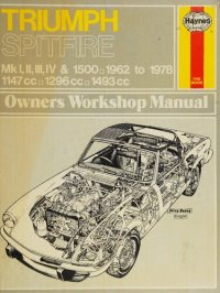 cover of the book Haynes Triumph Spitfire Owners Workshop Manual
