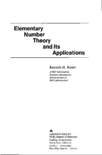 cover of the book Elementary Number Theory and Its Applications