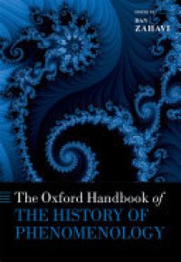 cover of the book The Oxford Handbook of the History of Phenomenology