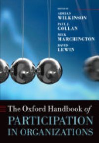 cover of the book The Oxford Handbook of Participation in Organizations