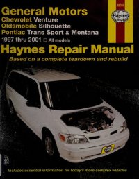 cover of the book Haynes Chevrolet Venture, Oldsmobile Silhouette, Pontiac Trans Repair Manual