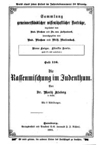 cover of the book Die Rassenmischung im Judentum