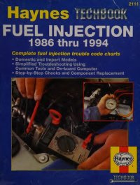 cover of the book Haynes Fuel Injection Techbook 1986 thru 1994 Diagnostic Manual