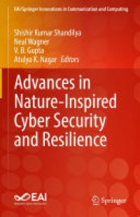 cover of the book Advances in Nature-Inspired Cyber Security and Resilience
