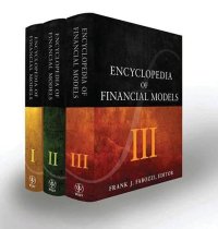 cover of the book Encyclopedia of Financial Models, 3 Volume Set