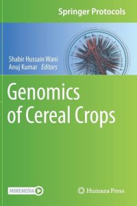 cover of the book Genomics of Cereal Crops (Springer Protocols Handbooks)