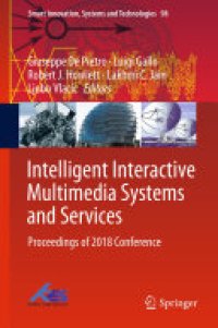 cover of the book Intelligent Interactive Multimedia Systems and Services: Proceedings of 2018 Conference