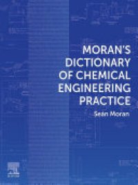 cover of the book Moran's Dictionary of Chemical Engineering Practice