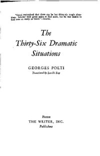 cover of the book The Thirty-Six Dramatic Situations