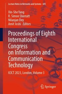 cover of the book Proceedings of Eighth International Congress on Information and Communication Technology: ICICT 2023, London