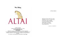 cover of the book Altai