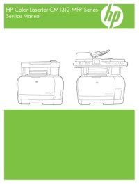 cover of the book HP Color LaserJet CM1312 MFP Series Service Manual