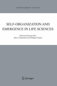 cover of the book Self-organization and Emergence in Life Sciences