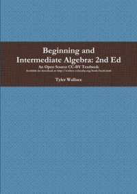 cover of the book BEGINNING+INTERMEDIATE ALGEBRA
