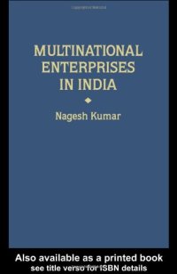 cover of the book Multinational Enterprises in India: Industrial Distribution (International Business)