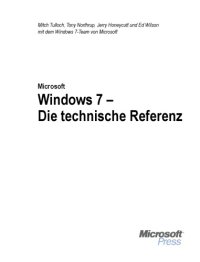 cover of the book Microsoft Windows 7 - Die technische Referenz