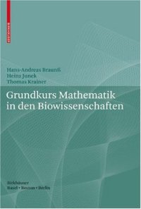 cover of the book Grundkurs Mathematik in den Biowissenschaften