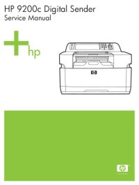 cover of the book HP 9200c Digital Sender Service Manual