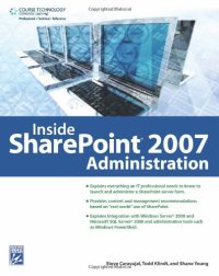 cover of the book Inside SharePoint 2007 Administration