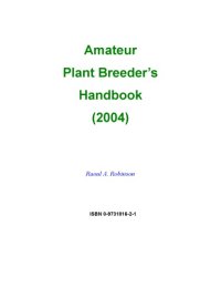 cover of the book Amateur Plant Breeder’s Handbook (2004)