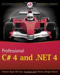 cover of the book Professional C# 4 and .NET 4 (Wrox Programmer to Programmer)