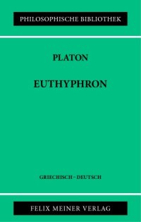 cover of the book Euthyphron. Griechisch und deutsch