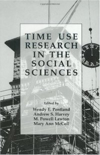 cover of the book Time Use Research in the Social Sciences (Perspectives in Law & Psychology)