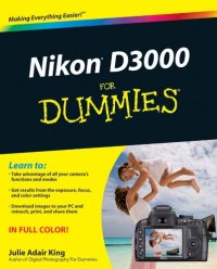 cover of the book Nikon D3000 For Dummies