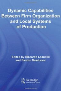 cover of the book Dynamic Capabilities Between Firm Organisation and Local Systems of Production (Routledge Studies in Global Competition)