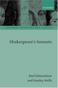 cover of the book Shakespeare's Sonnets (Oxford Shakespeare Topics)