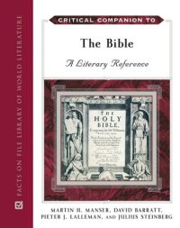 cover of the book Critical Companion to the Bible: A Literary Reference