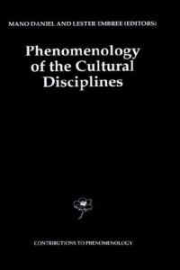 cover of the book Phenomenology of the Cultural Disciplines