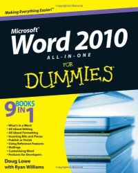 cover of the book Microsoft Word 2010 All-in-One for Dummies