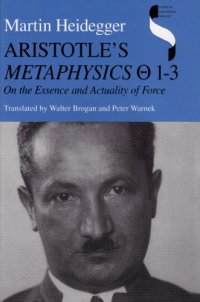 cover of the book Aristotle’s Metaphysics Θ 1–3: On the Essence and Actuality of Force