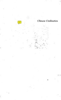 cover of the book Chinese civilization (Meridian books)