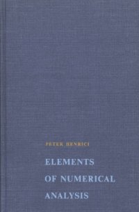 cover of the book Elements of Numerical Analysis