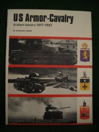 cover of the book U.S. Armor-Cavalry, 1917-1967: A Short History