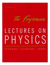 cover of the book The Feynman Lectures on Physics, Vol. 3