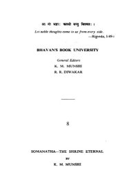 cover of the book Somnath: The shrine eternal (Bhavan's book university)