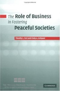 cover of the book The Role of Business in Fostering Peaceful Societies