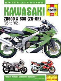 cover of the book Kawasaki ZX600 & 636 (ZX-6R) 1995-2002 Service and Repair Manual (Haynes Manuals)