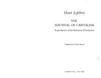 cover of the book Survival of Capitalism