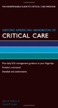 cover of the book Oxford American Handbook of Critical Care (Oxford American Handbooks)