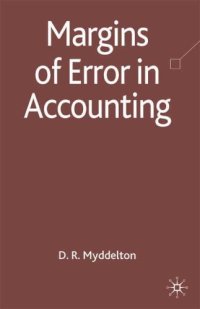 cover of the book Margins of Error in Accounting