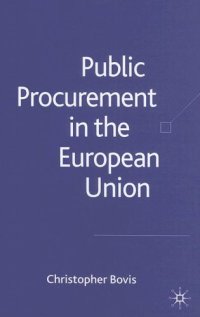 cover of the book Public Procurement in the European Union