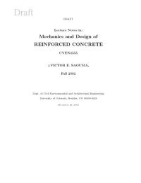 cover of the book Machanics and design of reinforced concrets