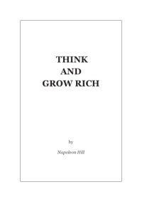 cover of the book Think and Grow Rich