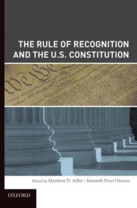 cover of the book The Rule of Recognition and the U.S. Constitution